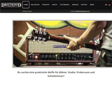 Tablet Screenshot of driftwoodamps.com